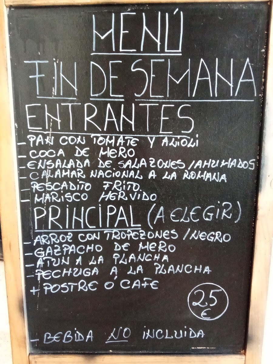 Menu Restaurante Playa-1